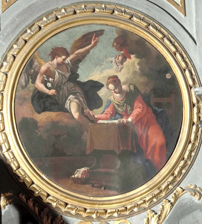 66-Orelli V. A. sec. XVIII, Annunciazione